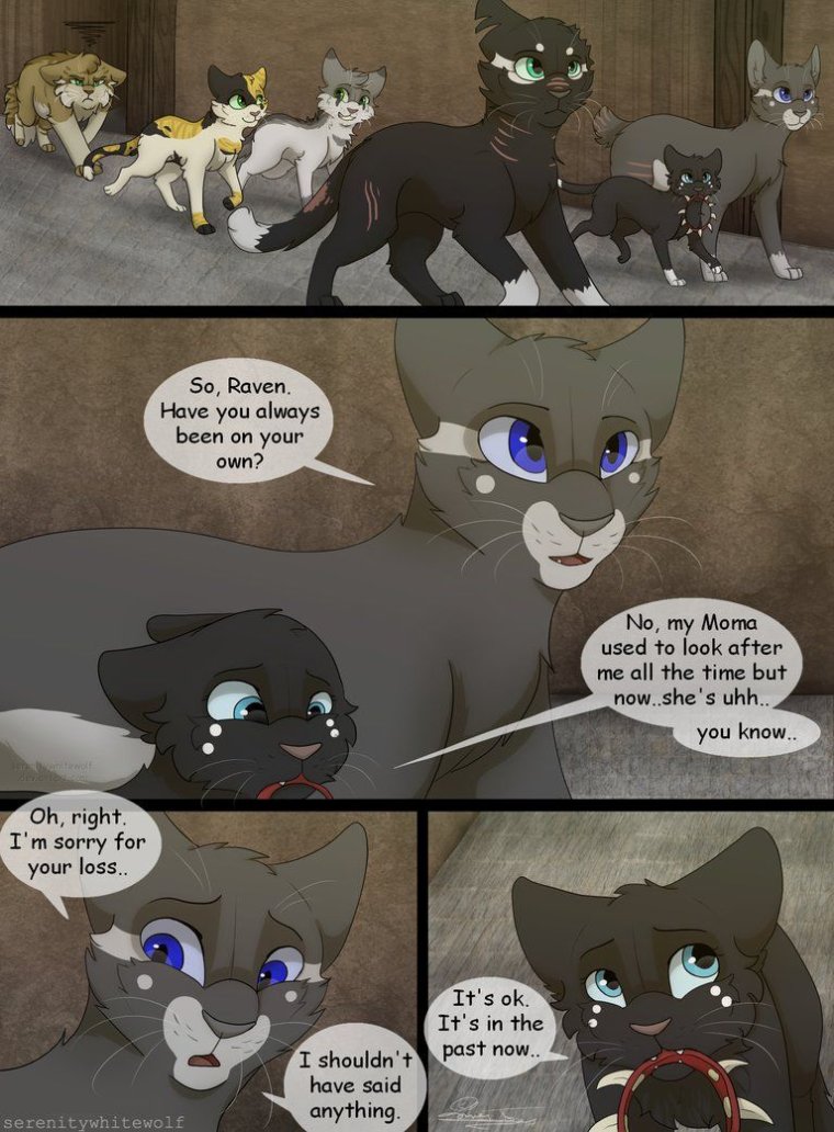 Коты Воители PAINTEDSERENITY весь комикс
