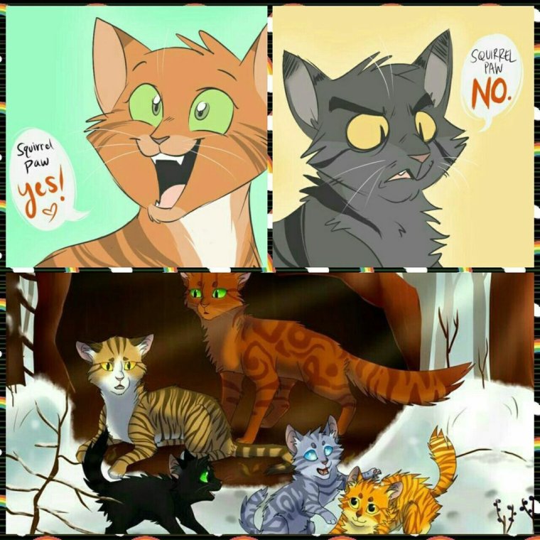 Squirrelpaw Cats Warriors