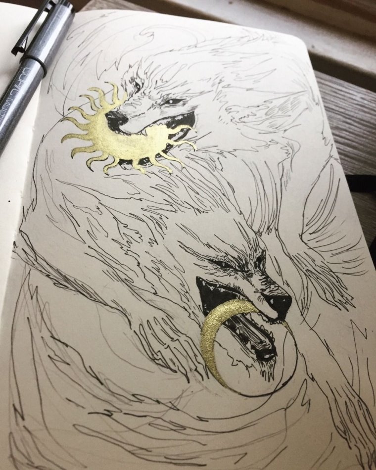 Inktober мифология