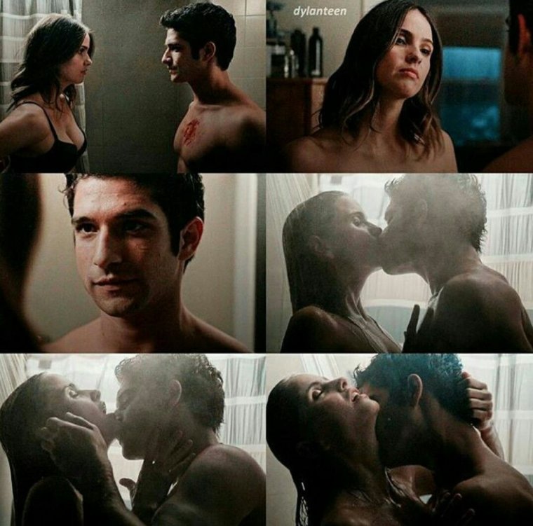 Волчонок Скотт и Малия