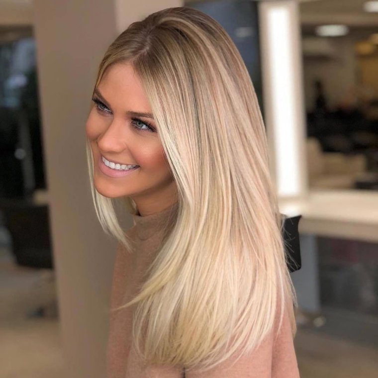 Вуальное мелирование