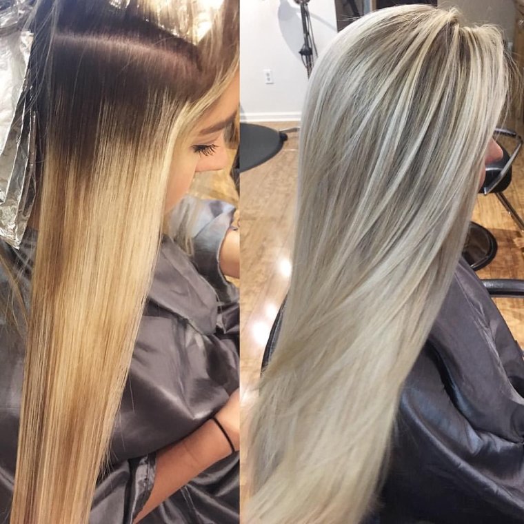 Окрашивание корней