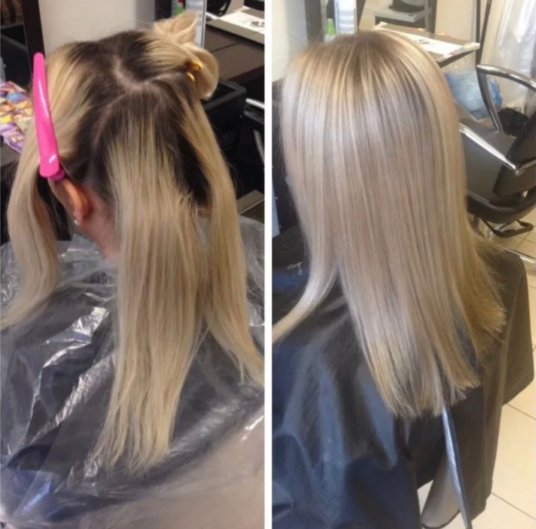 Мелирование на светлые волосы