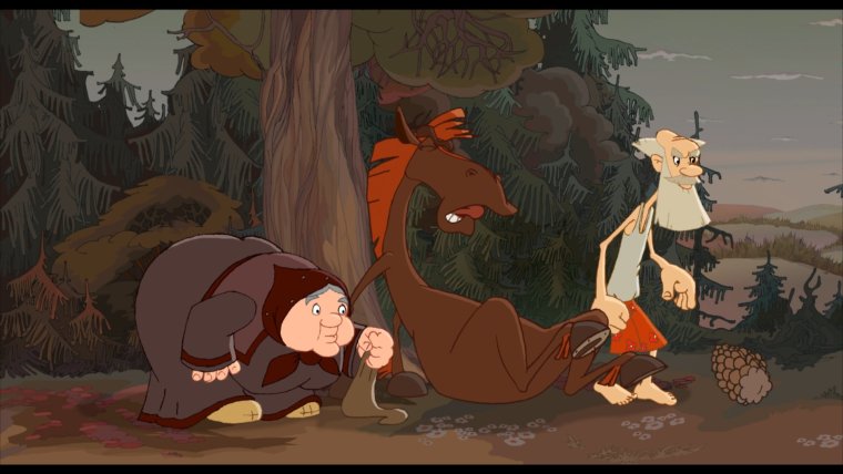 Алёша Попович и конь Юлий