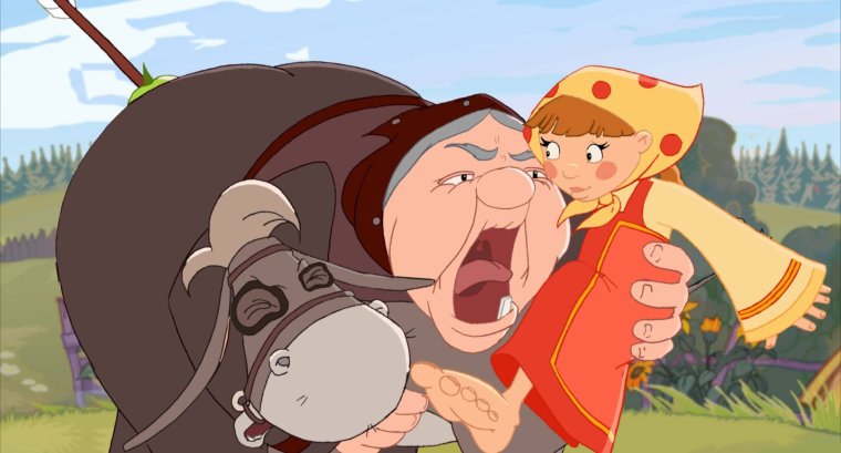 Алеша Попович бабка Любавы