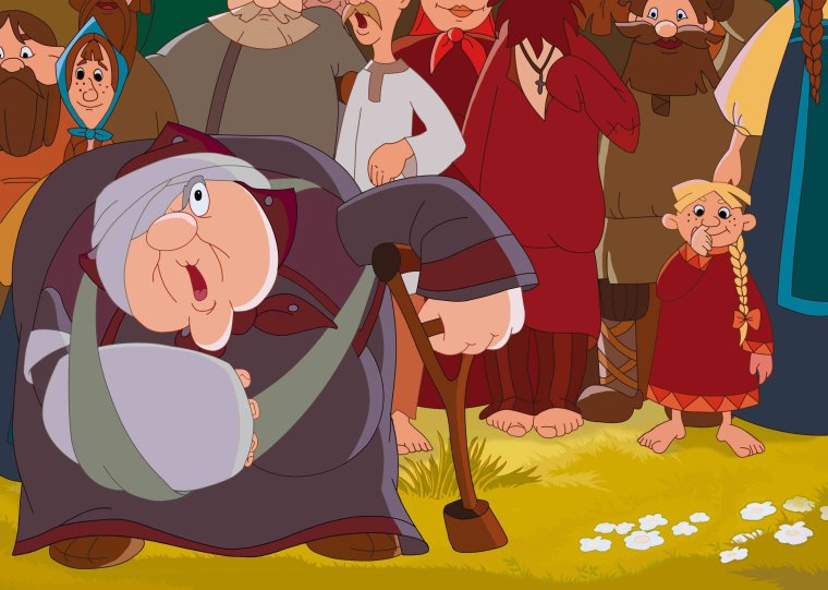 Бабуля Любава Тихон Алеша Попович