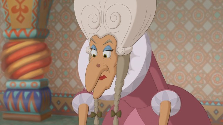 Баба Яга мультфильм три богатыря