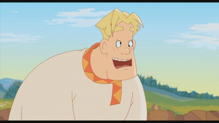 Мультик 3 богатыря Алеша Попович