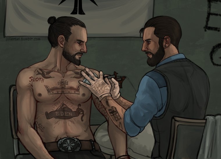 Джон СИД far Cry 5 арт