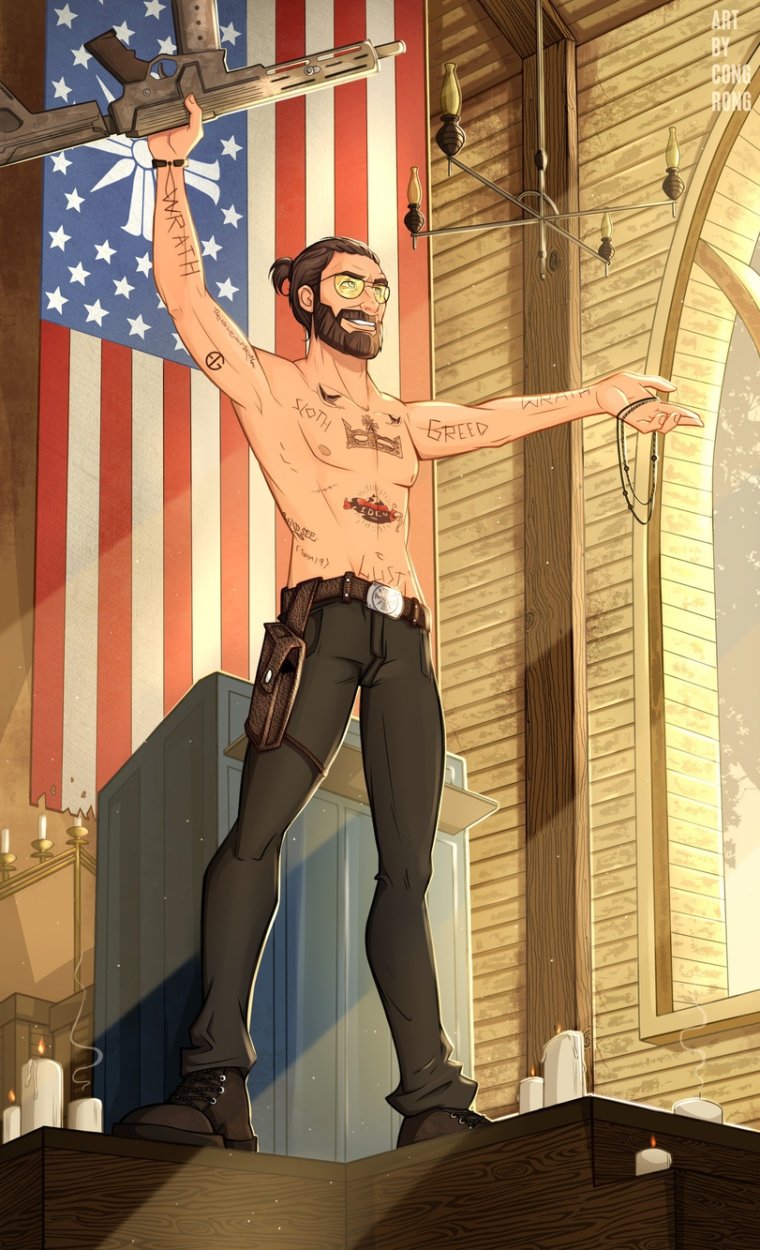 Иосиф СИД far Cry 5 арт