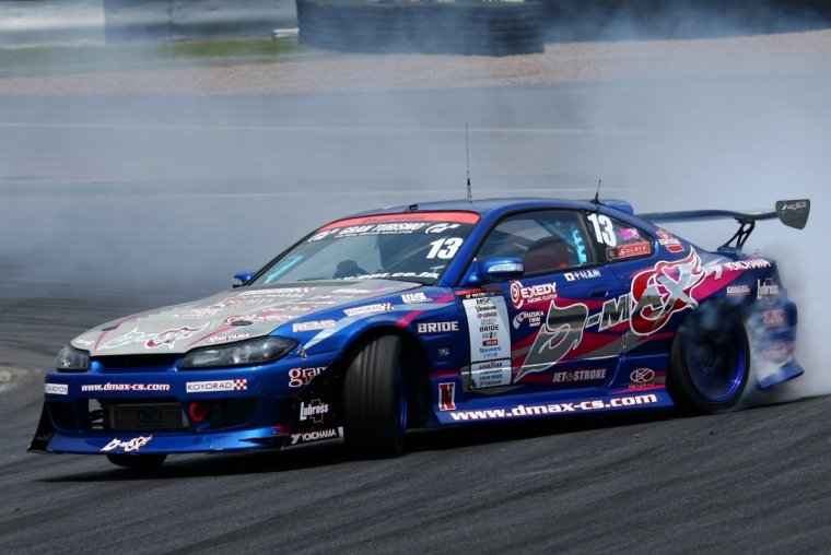 Nissan Silvia s13 дрифт Чивчян