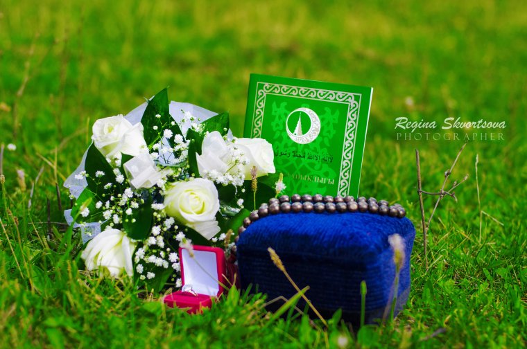 Открытка на никах