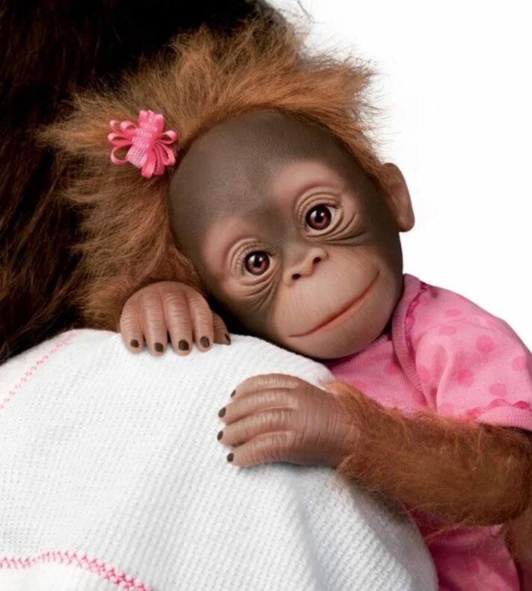 Накрашенная обезьяна