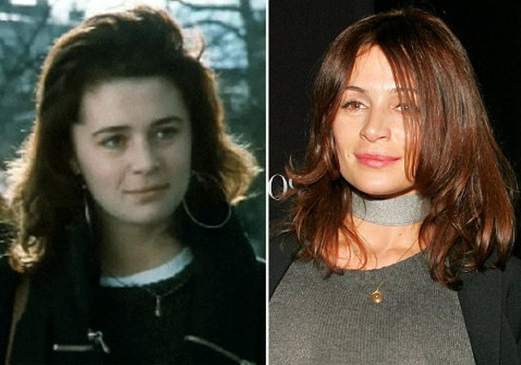 Оксана Фандера в молодости