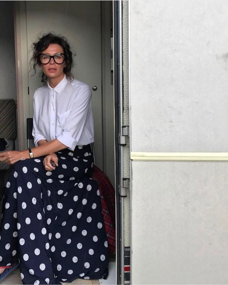 Оксана Фандера в молодости 1988