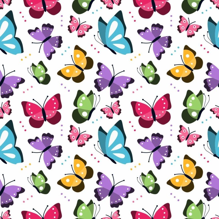 Фон бабочки