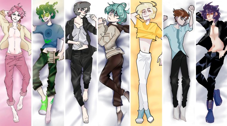 Дакимакура 13 карт Данте