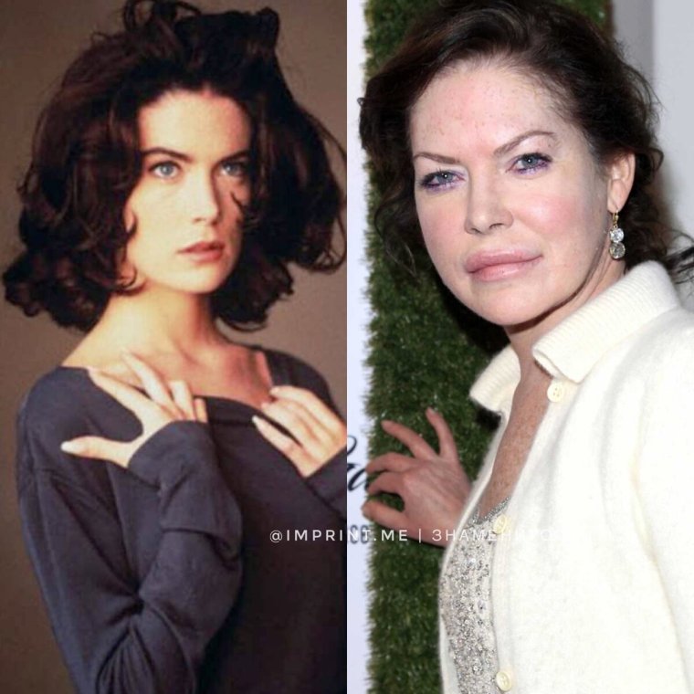 Лара Флинн Бойл сейчас и в молодости