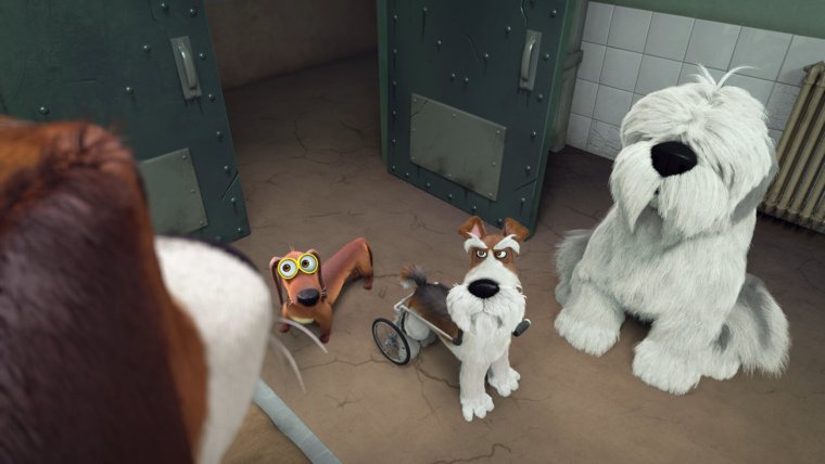 Большой собачий побег мультфильм 2016 Оззи