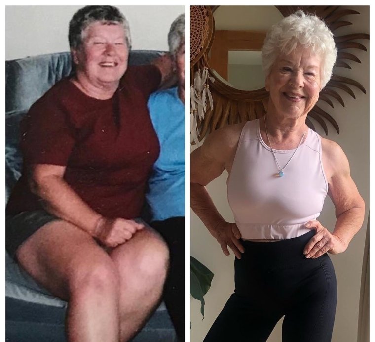 Фитнес-бабушка Джоан