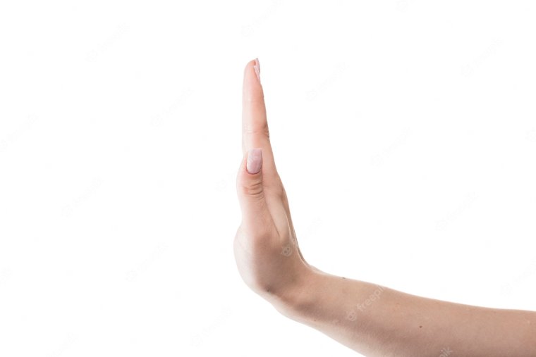 Жест ладонь