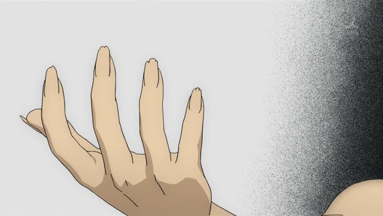 Рука тянется к экрану