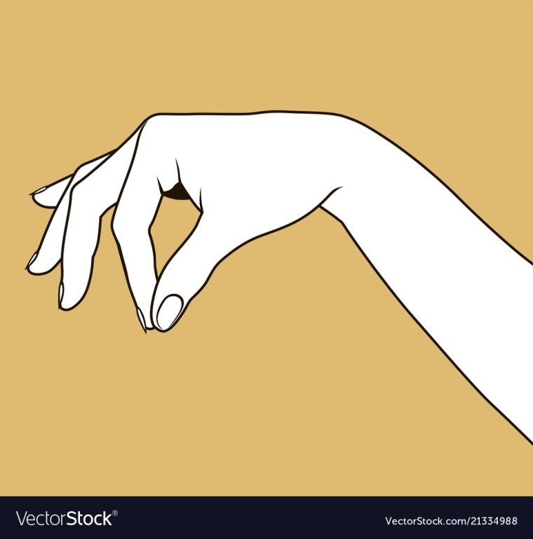 Открытая ладонb женская