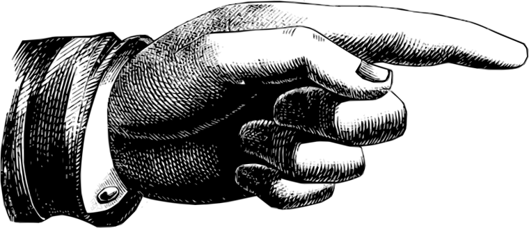 Две руки тянутся на черном фоне