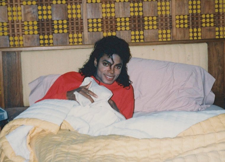 Майкл Джексон отдыхает