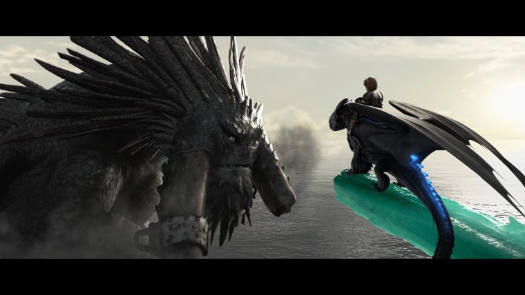 Беззубик против вожака