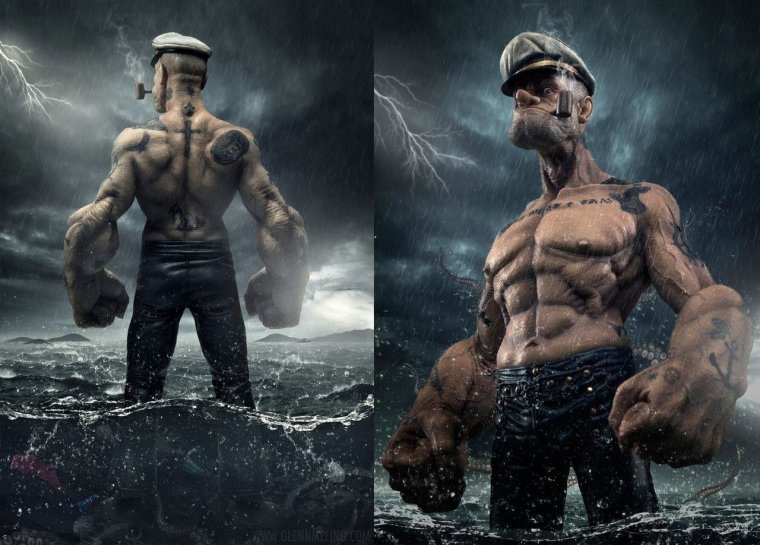 Фрэнк моряк попай