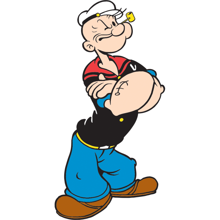 Папай моряк и Оливия