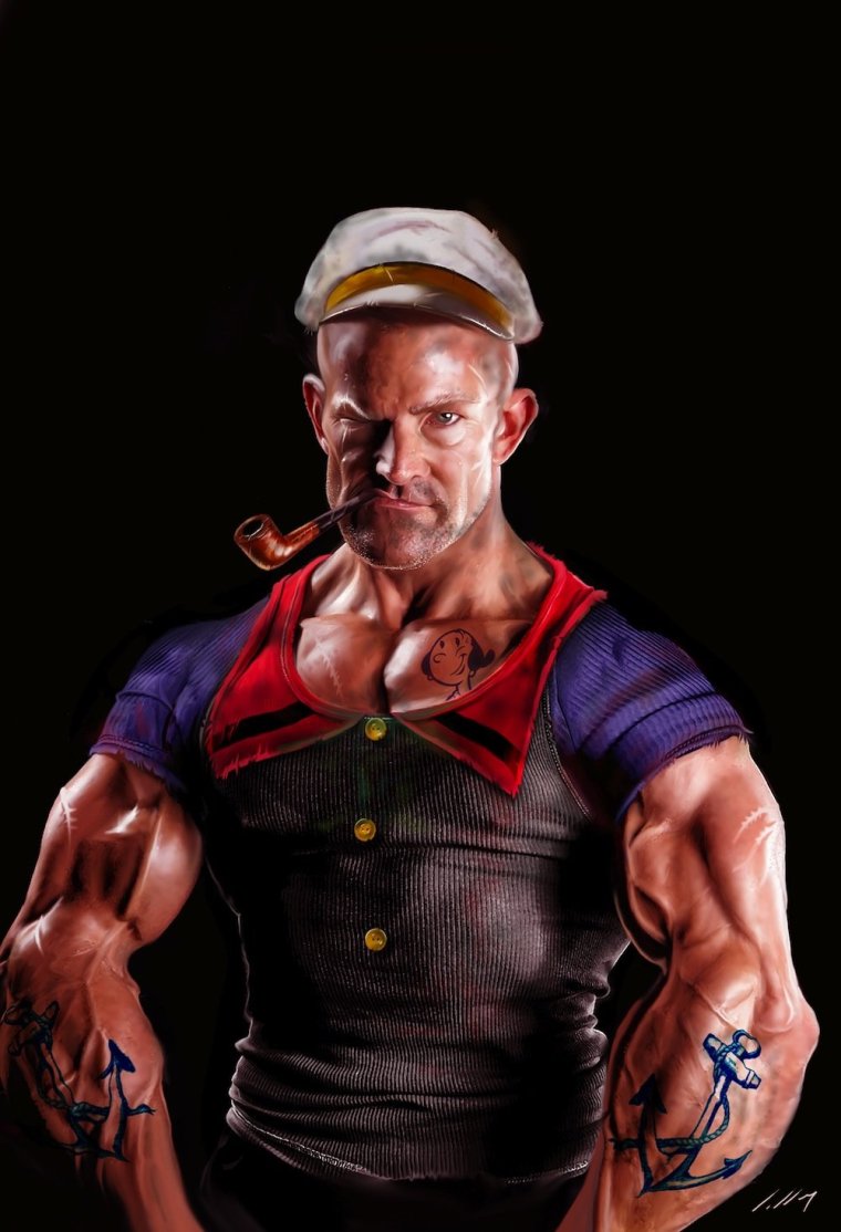 Popeye the Sailor man