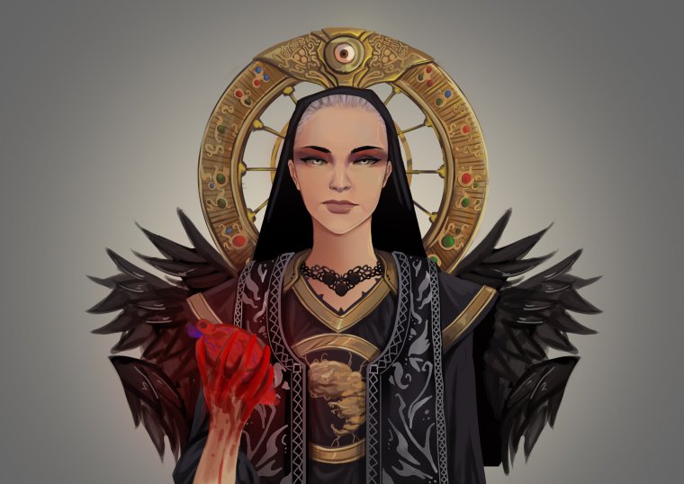 Мать Миранда Resident Evil арт