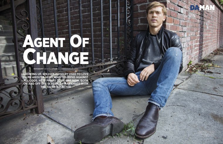 Уильям Моусли с длинными волосами