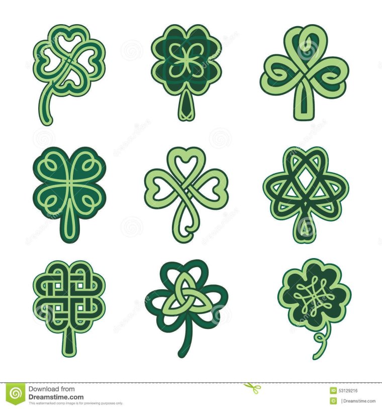 Клевер четырехлистный Кельт