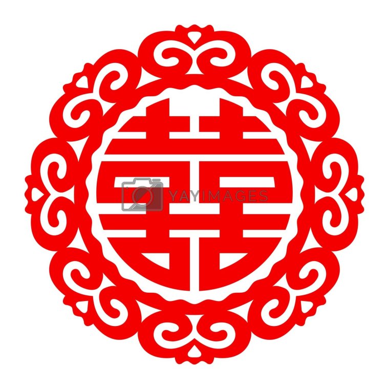 Китайские иероглифы в круге