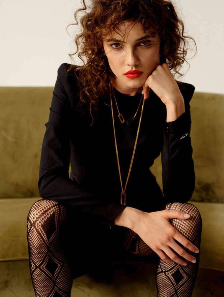 Стася Милославская. Harpers Bazaar