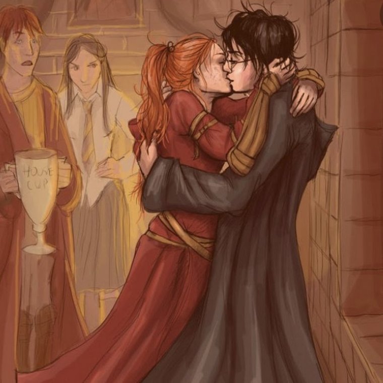 Гарри и Джинни арт