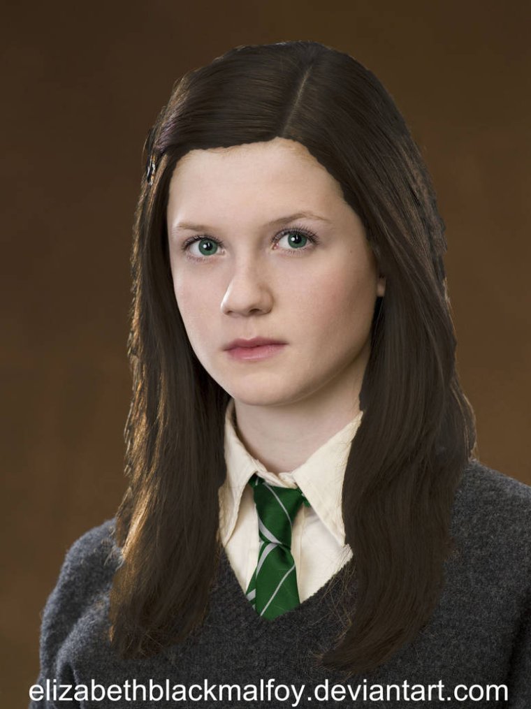 Джинни Уизли слизеринка