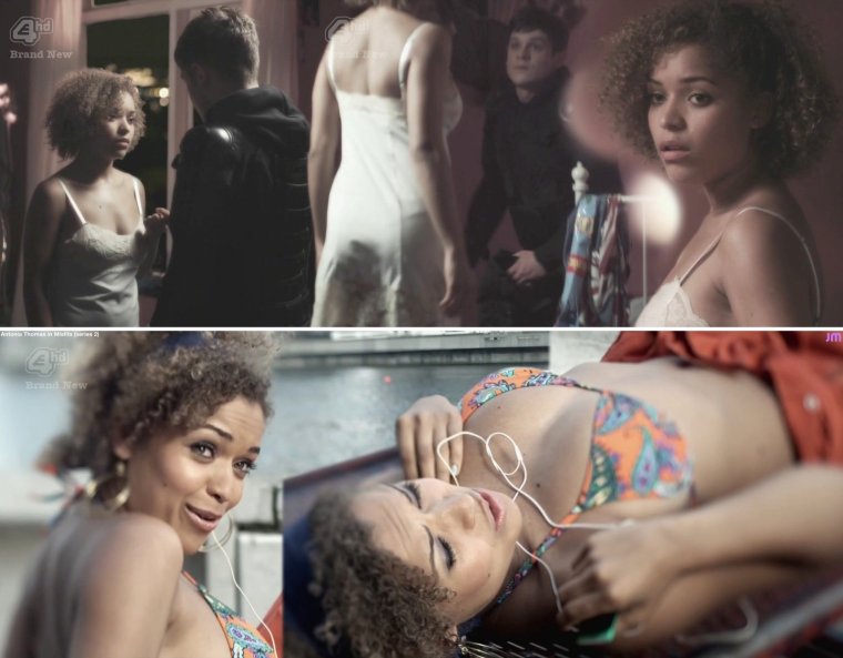 Антония Томас в Нижнем белье