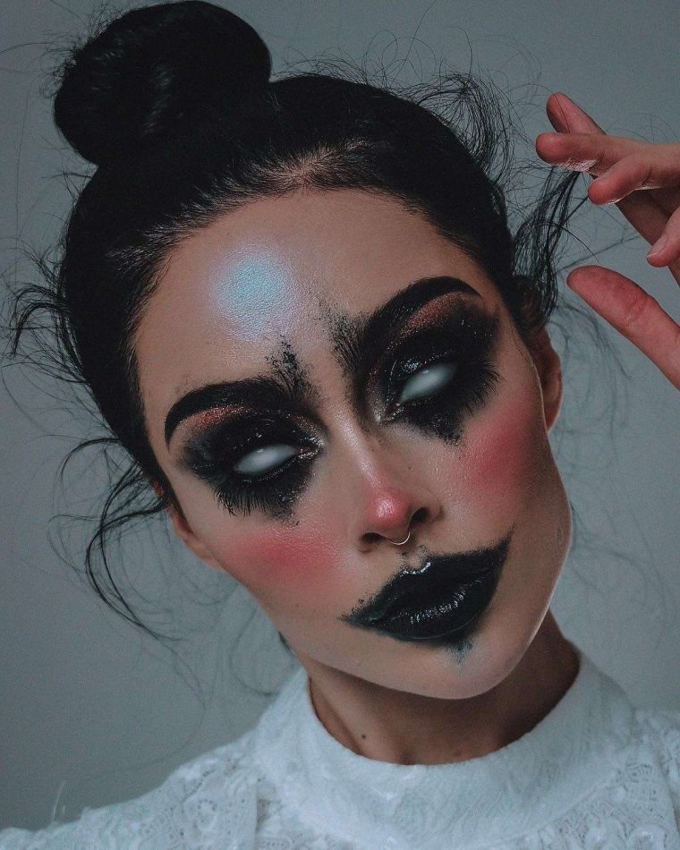 Йоханна Херштедт на Хэллоуин