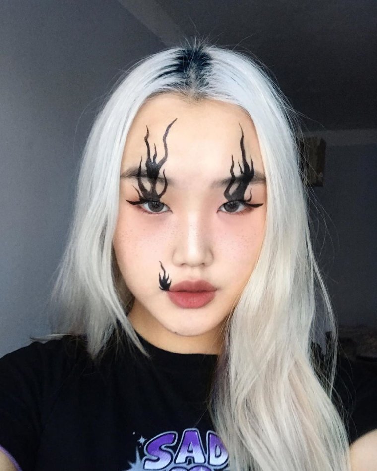 Макияж на Хэллоуин для девочек