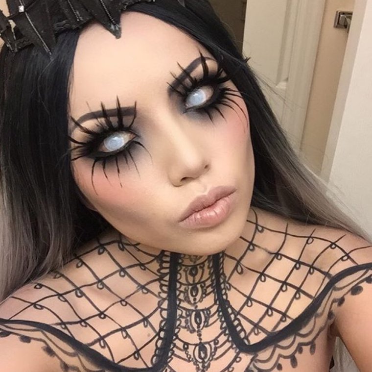 Макияж на Хэллоуин для девушек