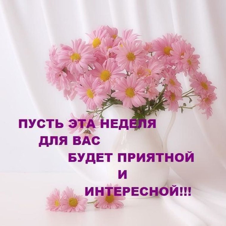 Пожелания на новую неделю