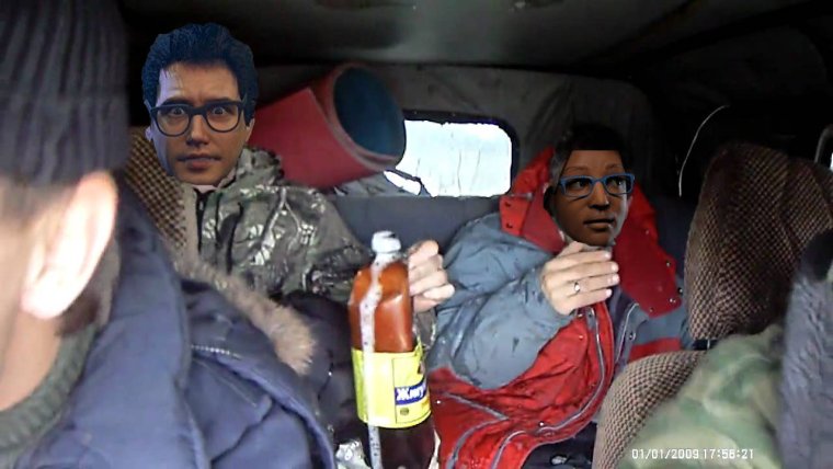 Мужики в УАЗИКЕ