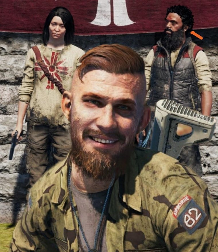 Иаков СИД far Cry 5 прическа