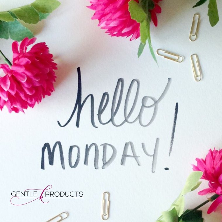 Доброе утро понедельника стильные