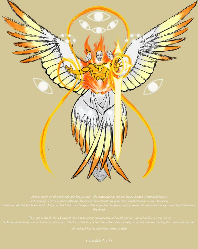 Шестикрылый ангел