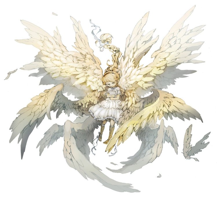 Серафим Шестикрылый ангел аниме